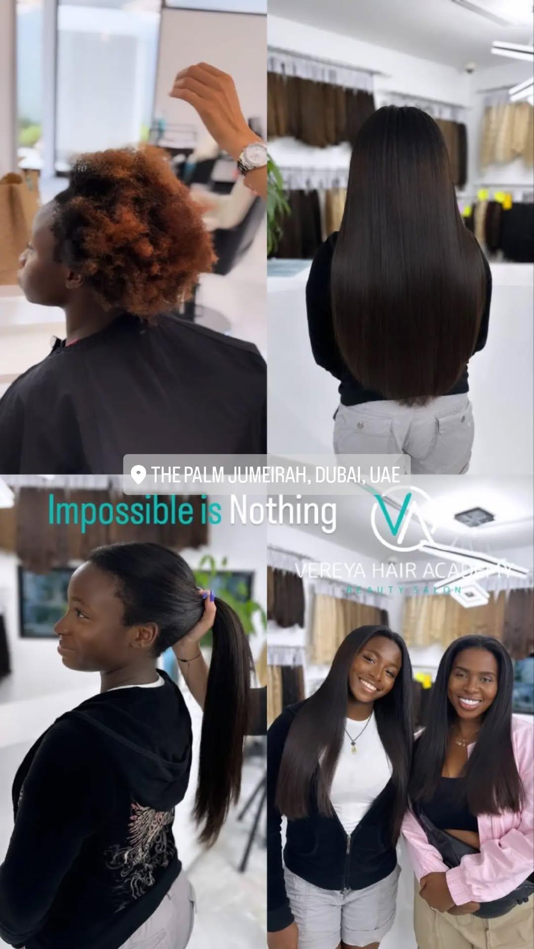 Hair Extension Correction & Maintenance in Dubai
