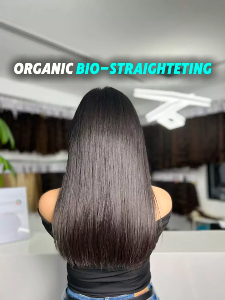 Hair botox before and after hair Dubai
